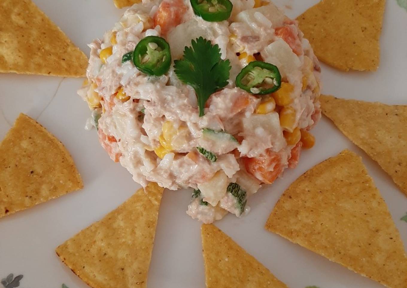 Ensalada de atún con arroz