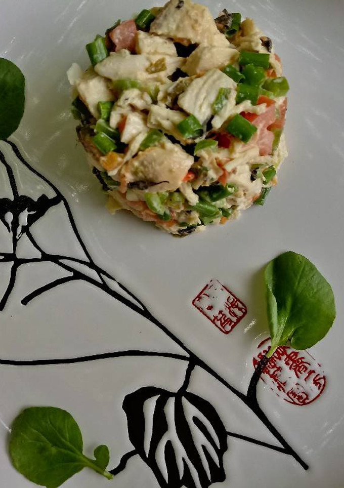 Una foto de Salpicón de pollo