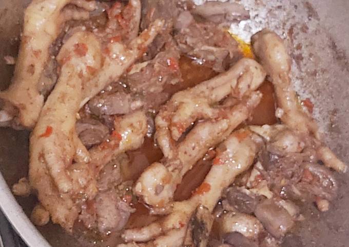 Resep Ceker Ati Ampela Mercon Resep Ceker Ati Ampela Mercon
