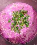 Canh khoai mỡ thịt bằm