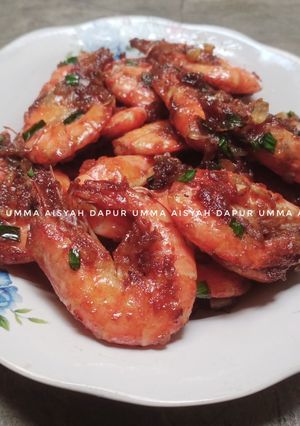 Foto resep Udang saus tiram
