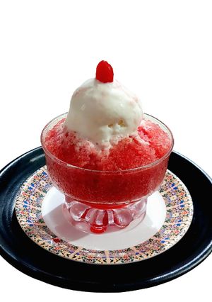 તરબુચ સ્લશ વીથ આઇસક્રીમ & રોઝ સીરપ (Watermelon Slush With Icecream Rose Syrup Recipe In Gujarati) રેસીપી મુખ્ય ફોટો