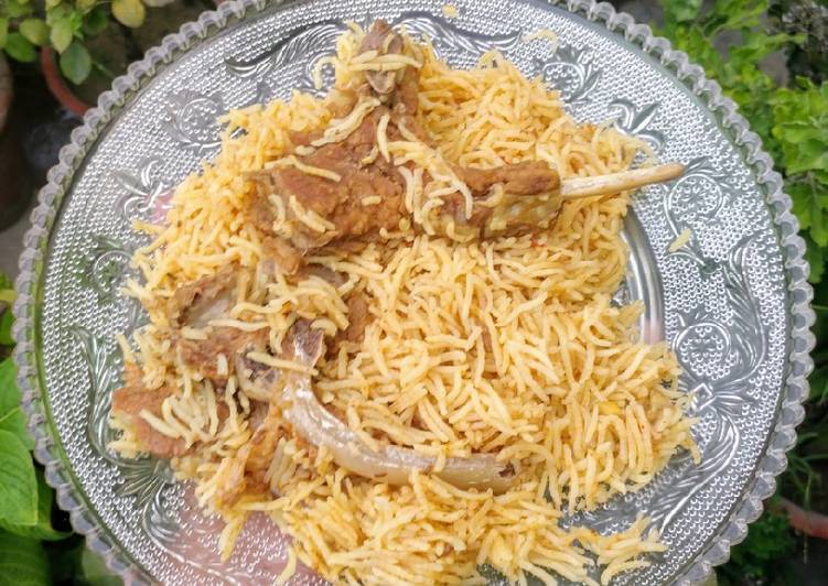 Easiest Way to Prepare Tasty Mutton Pulao