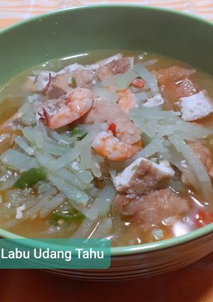 Foto resep Tumis Labu Udang Tahu