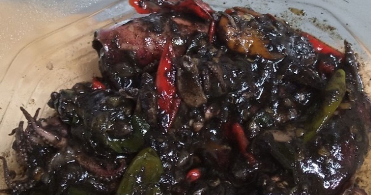 Cumi tumis hitam