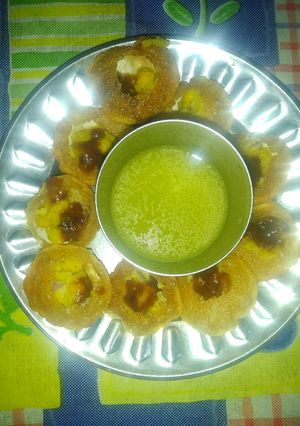 सूजी के गोलगप्पे रेसिपी मुख्य फोटो