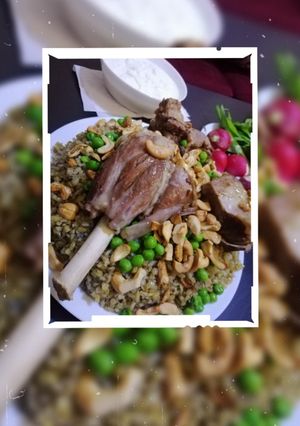 صورة لوصفة فريكة اللحم 🍖