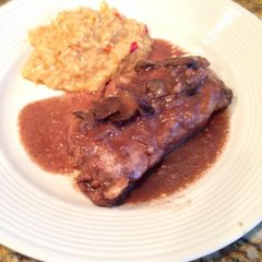A picture of Chicken Saltimbucca.