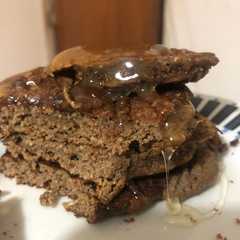 Una foto de Pancakes 100% harina de coco keto y sin gluten