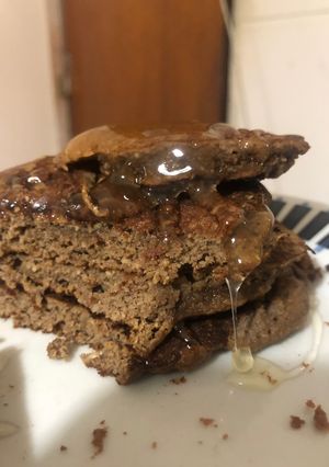 Una foto de Pancakes 100% harina de coco keto y sin gluten