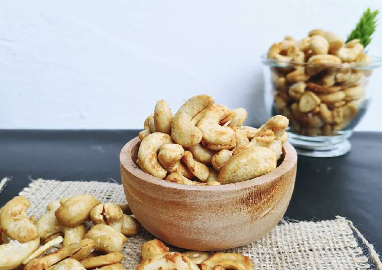 Resep Kacang Mete Gurih dan Renyah, Bikin Ngiler