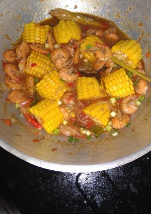 Foto resep Udang saus padang