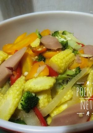 Foto resep Baby corn saus tiram