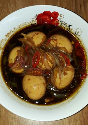 Foto resep Telur rebus kecap Margarin