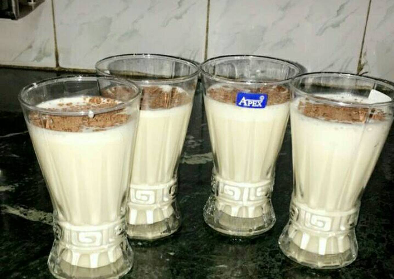 Banana milk shake