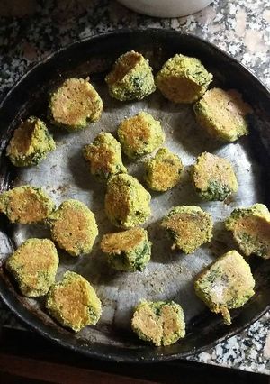 Una foto de Croquetas verdes