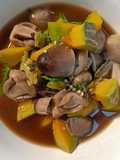 แกงเห็ดฟาง(ฟักทอง)