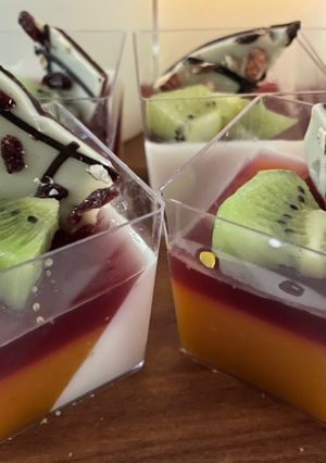 Hình của món Panna Cotta.