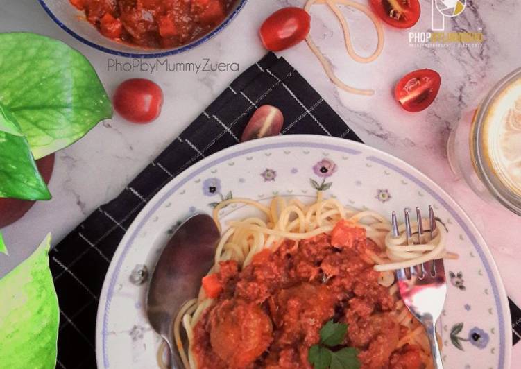Resep Spagethi Bolognese #phopByLiniMohd #cookpadmalaysia #batch20 yang Bikin Ngiler