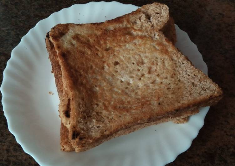 Brown toast
