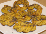 Coronitas de pistacho y maíz