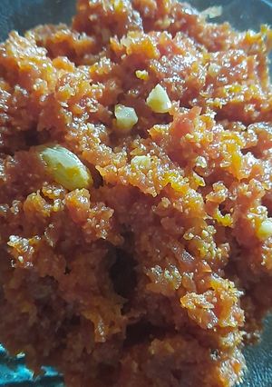 A picture of Gajar ka Halwa (Carrot Halwa Recipe).