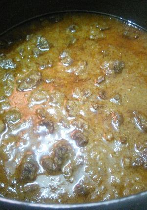 A picture of Mutton gravy.