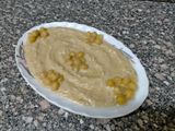 حمص متبل بالطحينة 🍞🍛