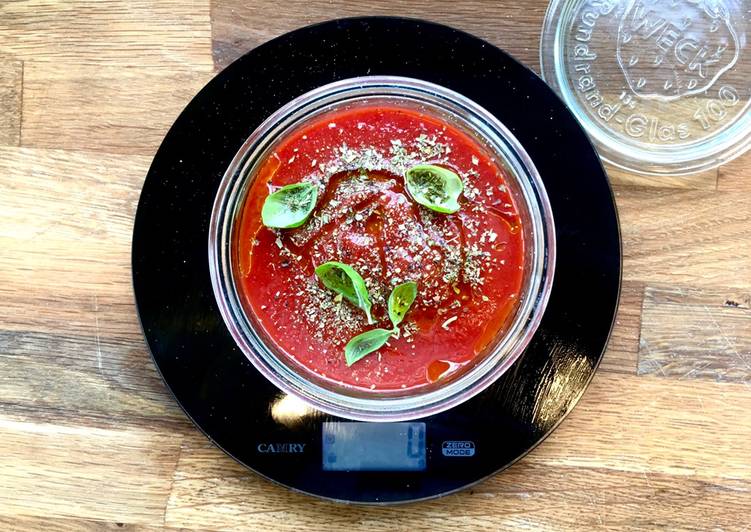 Marinara al Pomodoro in Vasocottura al Microonde