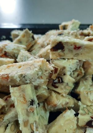 Hình của món Kẹo nougat dừa (nougat phiên bản việt).