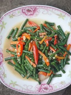 Foto resep Oseng Kacang Panjang Rebon