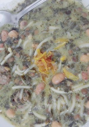 عکسی از دستور آش رشته