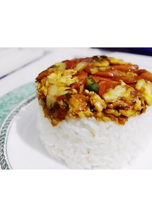 Foto resep Nasi Tim Simple ala Anak Kos