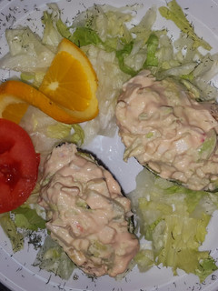 Una foto de Aguacates rellenos