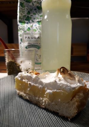 Una foto de Lemon pie