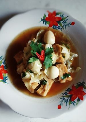 Foto resep Semur Tahu Telur Puyuh