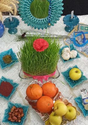 عکسی از دستور سفره هفت سین😍