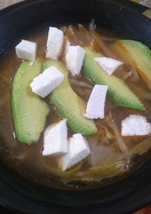 Una foto de Sopa de repollo o col