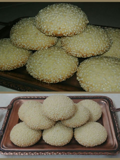 عکسی از دستور کلوچه کنجدی