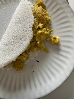 Foto de Tapioca com Ovos Mexidos