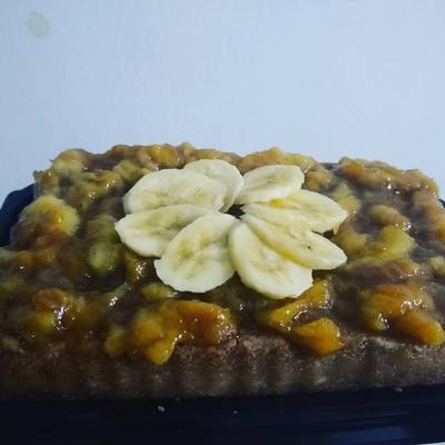 Volteado de plátano Receta de Mayra Lopez- Cookpad