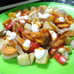 A picture of Stir and fry crunchy salad.