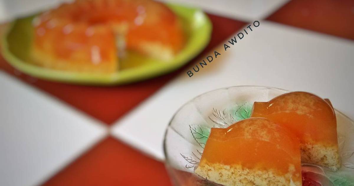 Resep Puding Lumut Gula Merah Oleh Bunda Awdito Cookpad