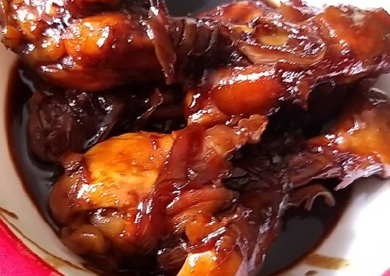 Ayam kecap simple dan enak