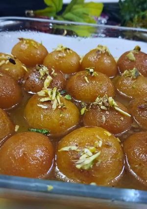A picture of Gulab Jaman 😋👌.