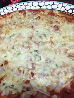 Una foto de Pizza