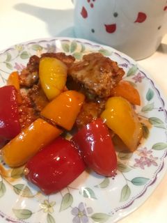 Foto resep Daging tumis Paprika saus Tomat