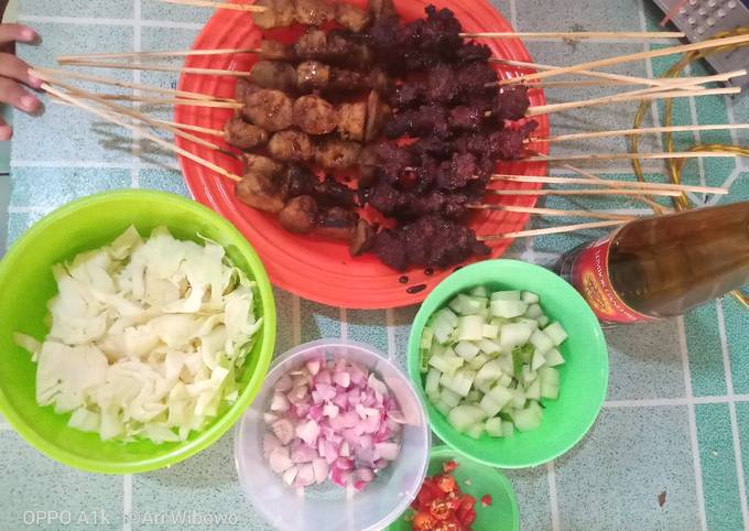 Standar Cara praktis memasak Sate daging sapi hidangan Idul Fitri yang sedap