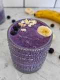 Smoothie banane myrtilles simple et rapide