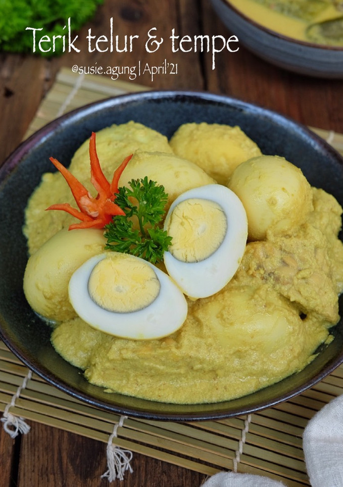 Foto resep Terik telur & tempe